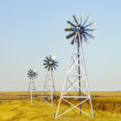 Double Diaphragm Windmill Aeration System