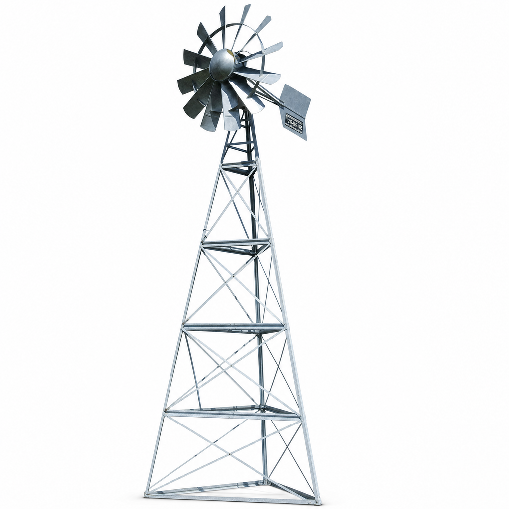 Single Diaphragm Windmill Aeration System