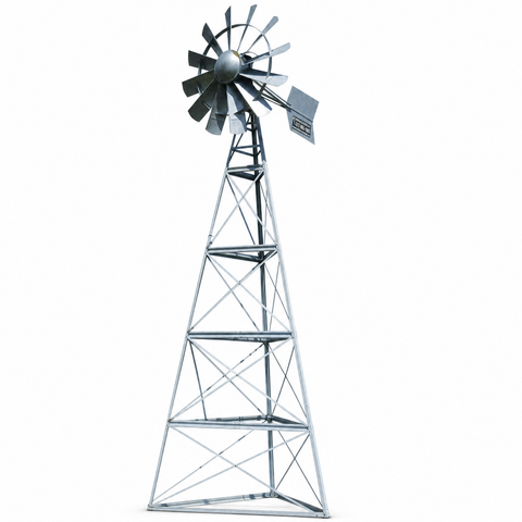 Single Diaphragm Windmill Aeration System