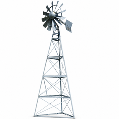 Single Diaphragm Windmill Aeration System