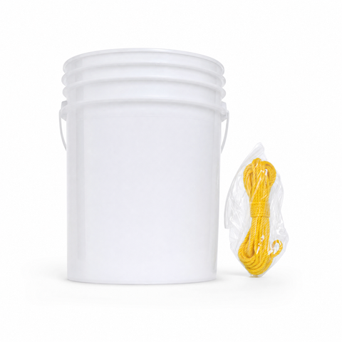 Heavy Duty 5 gal Bucket w 45' nylon rope